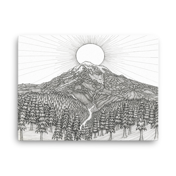 Mount Hood Canvas Print