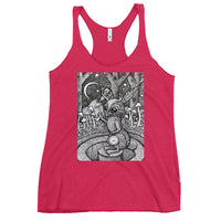 Mushroom Bunny Women's Racerback Tank